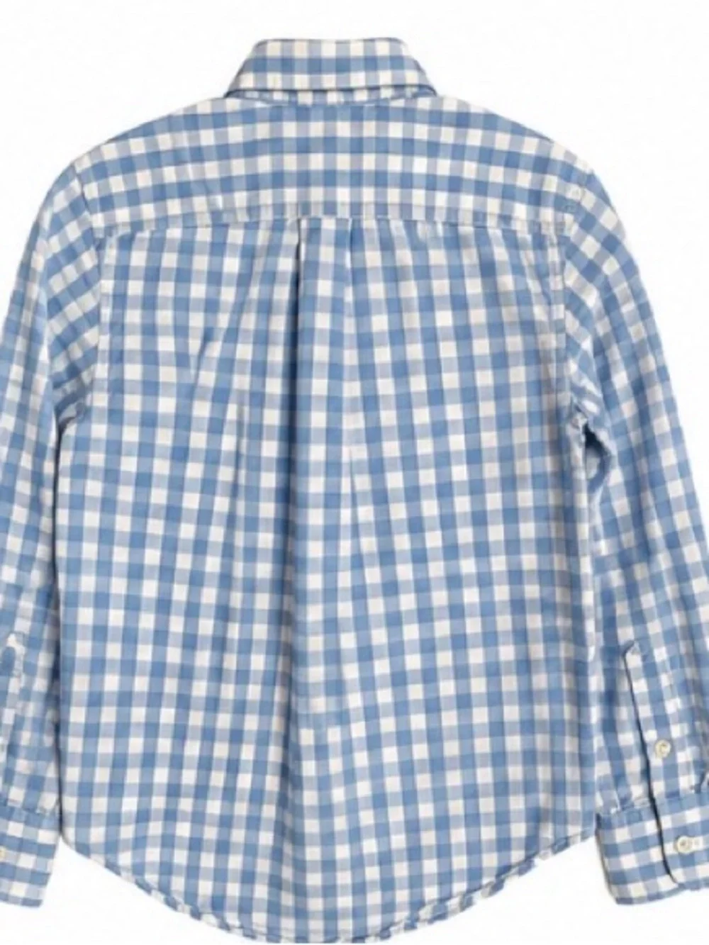 Polo by Ralph Lauren Blue White Gingham Button-Down Shirtsize 8
